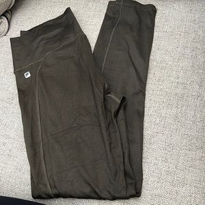 Dark Green Fabletics High Compression Legging